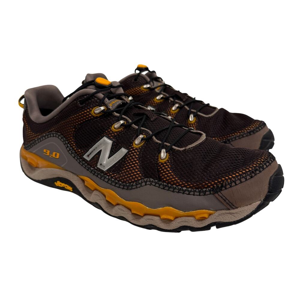 New Balance Mens Sz 9 Water Shoes Gray Yellow Outdoor Hiking Amphibious SM920OL